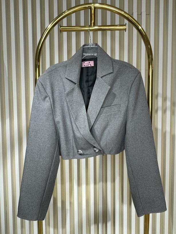 LA MILLA ŻAKIET KRÓTKI MELANŻ