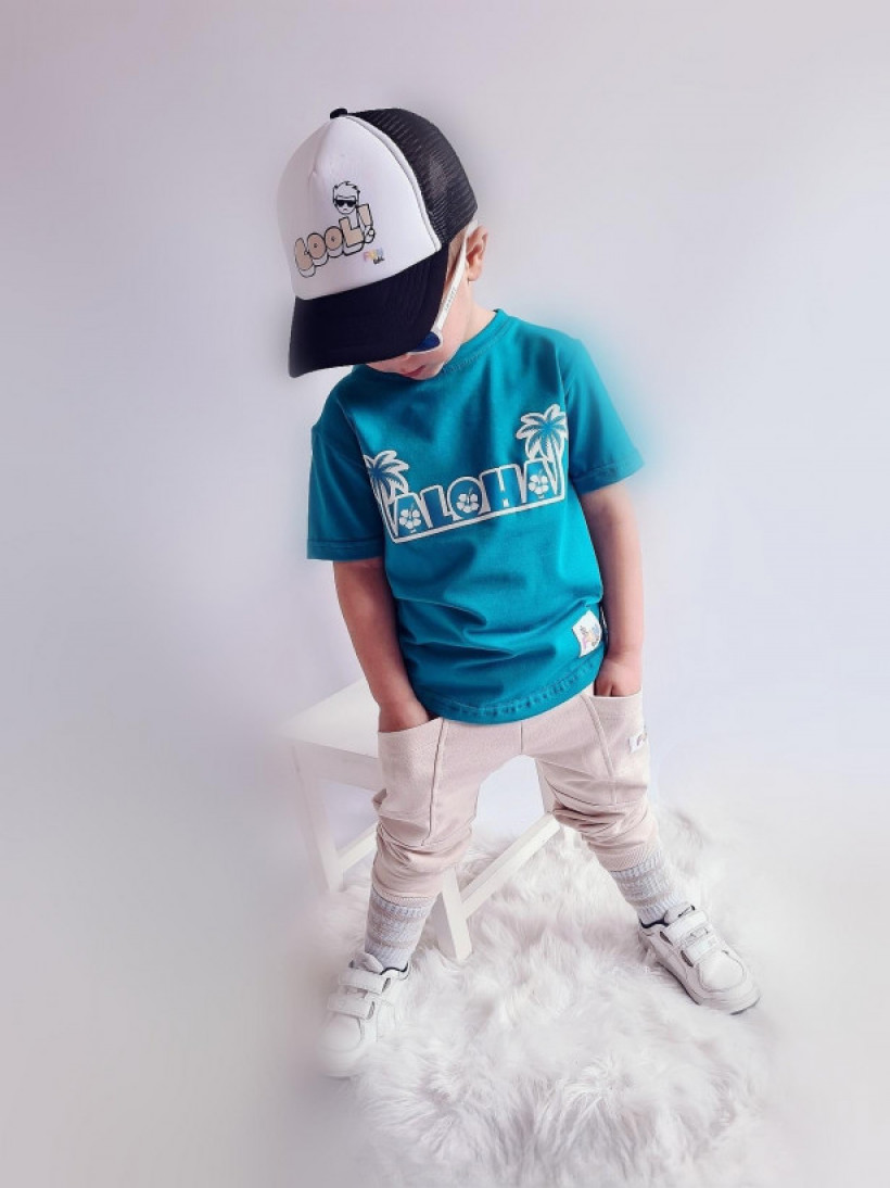 T-shirt ALOHA morski- FUN KIDS