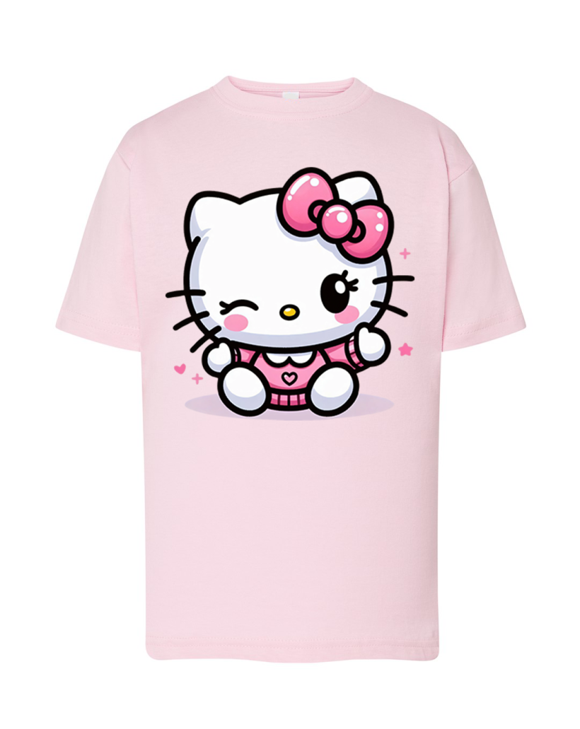 ZA T-shirt RÓŻ -  hello kitty