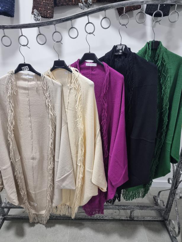 Capa sem manga folhos - selmo 311