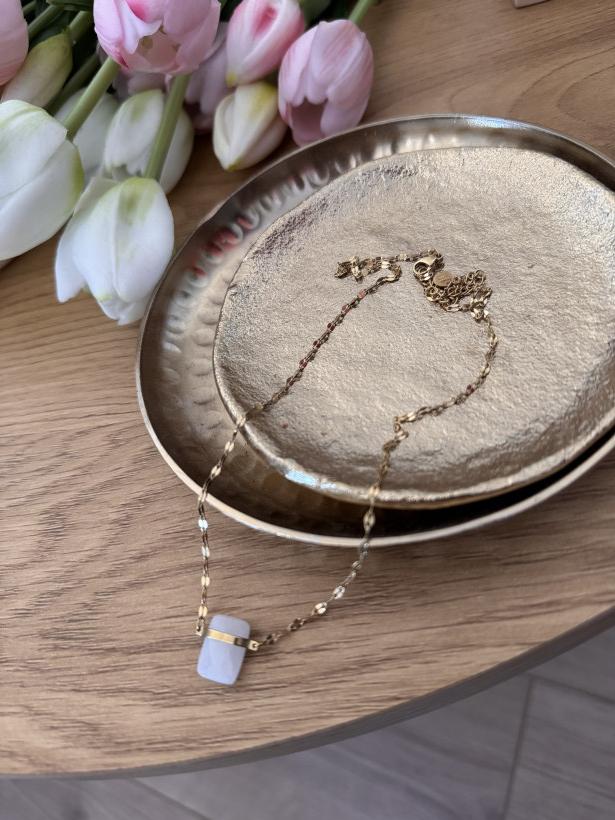 NASZYJNIK KWARC BIAŁY