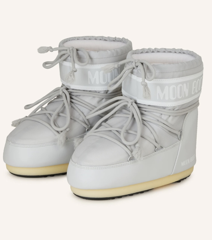 Buty Moon Boot Icon Low Nylon szare 42/44