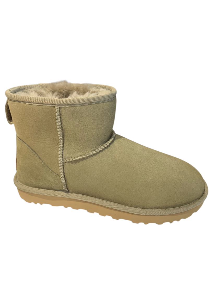 Buty UGG  W Classic Mini II ciemnooliwkowe 40