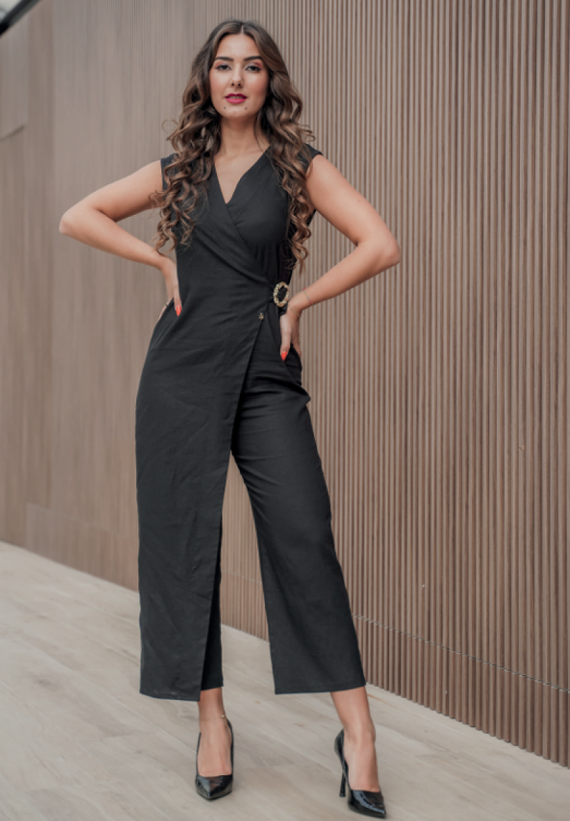 Macacao Linho Diskreto - selmo 10190