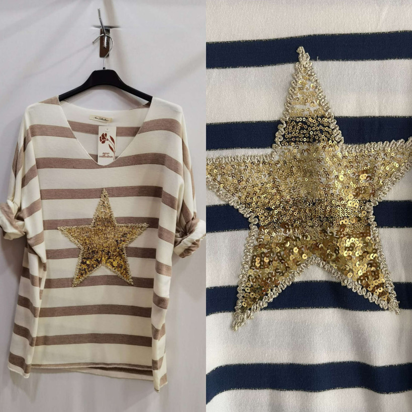 pull etoile 