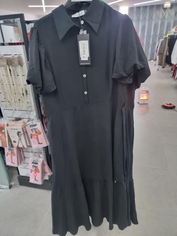 Vestido camiseiro diskreto - selmo 10024