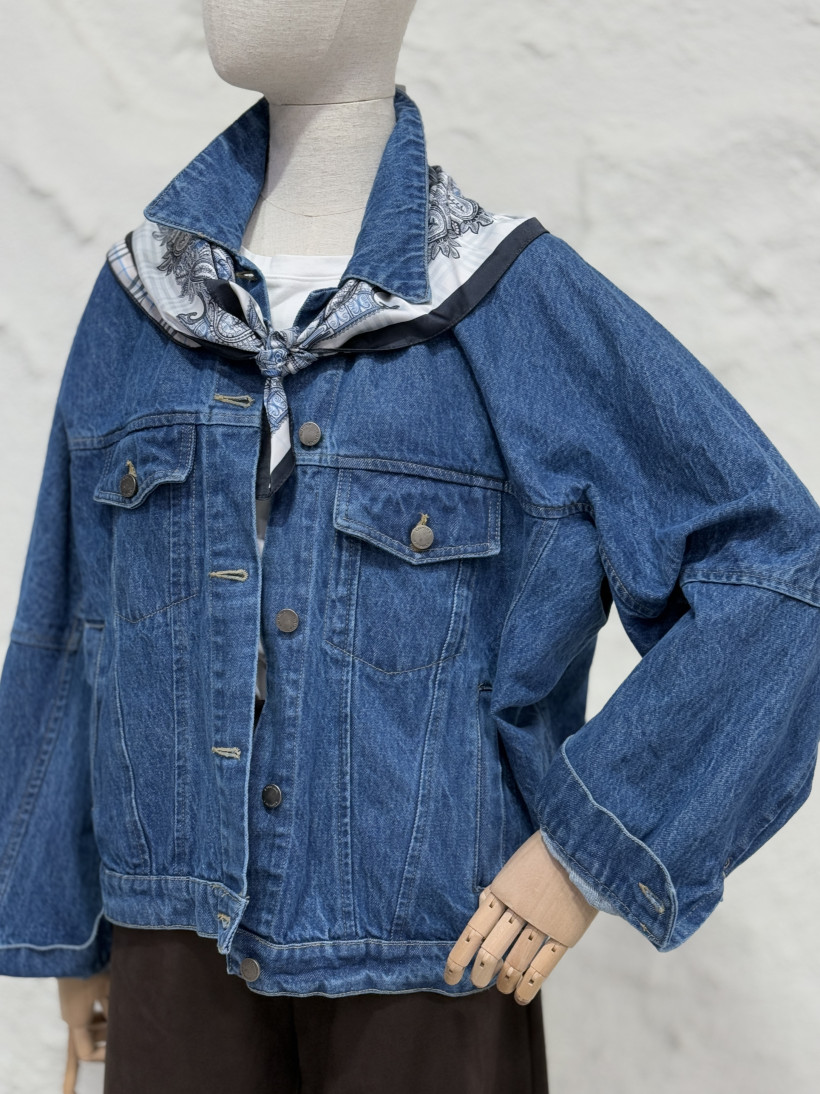 KURTKA JEANSOWA BASIC