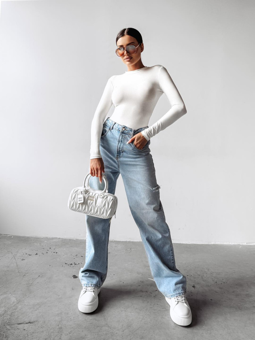 Body PELLE ecru wyprzedaż