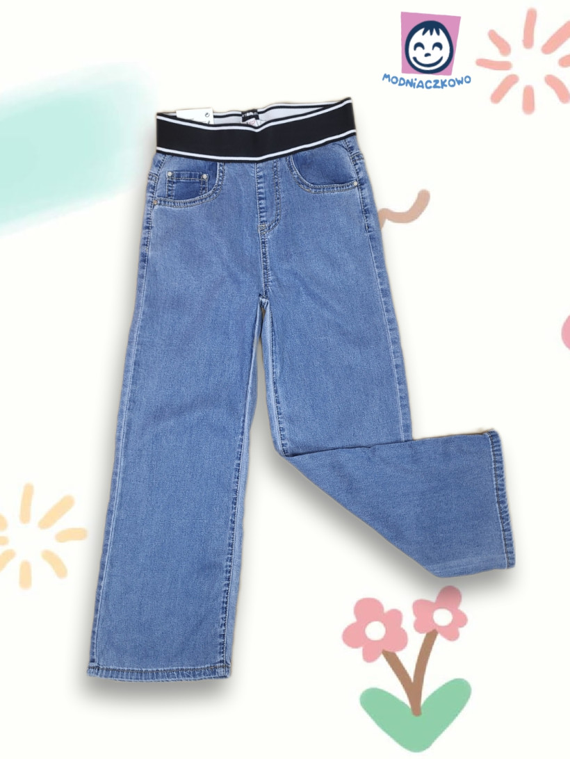 Spodnie Materialne Jeans