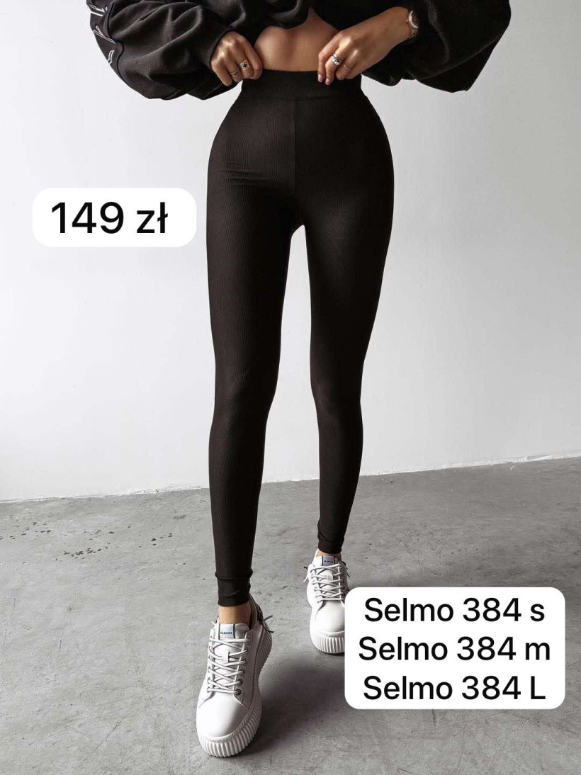 Leginsy ALJA czarne wyprzedaż