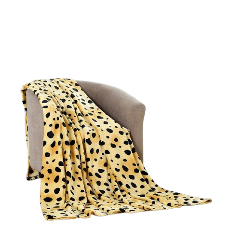 Koc z mikrofibry 170x210cm  gepard KKC-136