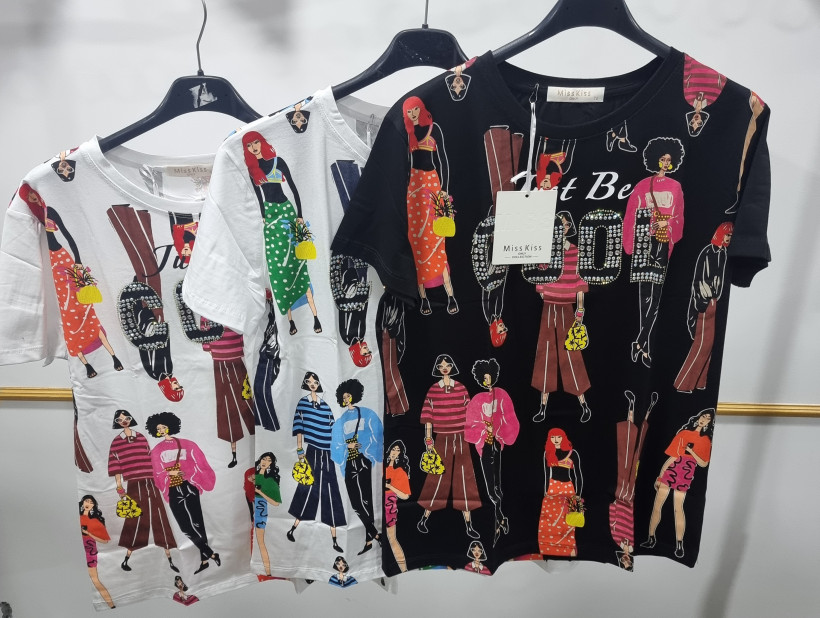T-shirt Miss Kiss - selmo 350