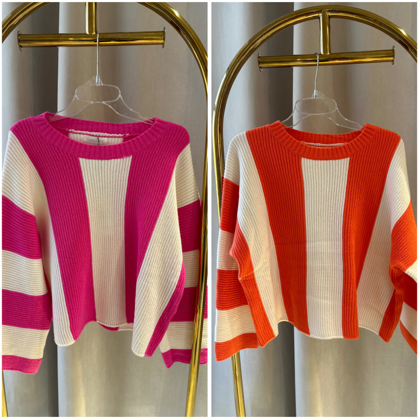 FR SWETER PASKI KOLORY