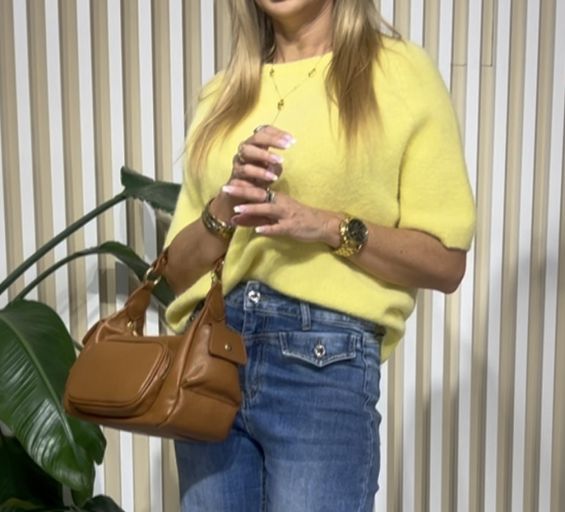 BA SWETEREK KRÓTKI RĘKAW ALPAKA