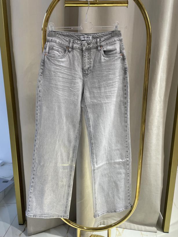 TOXIC SPODNIE SZARE PROSTE L21417