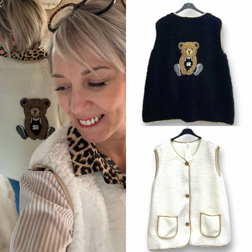 gilet ourson 