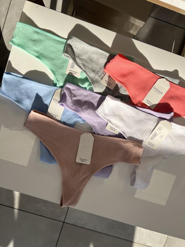 Majtki Prążek  Stringi 08822