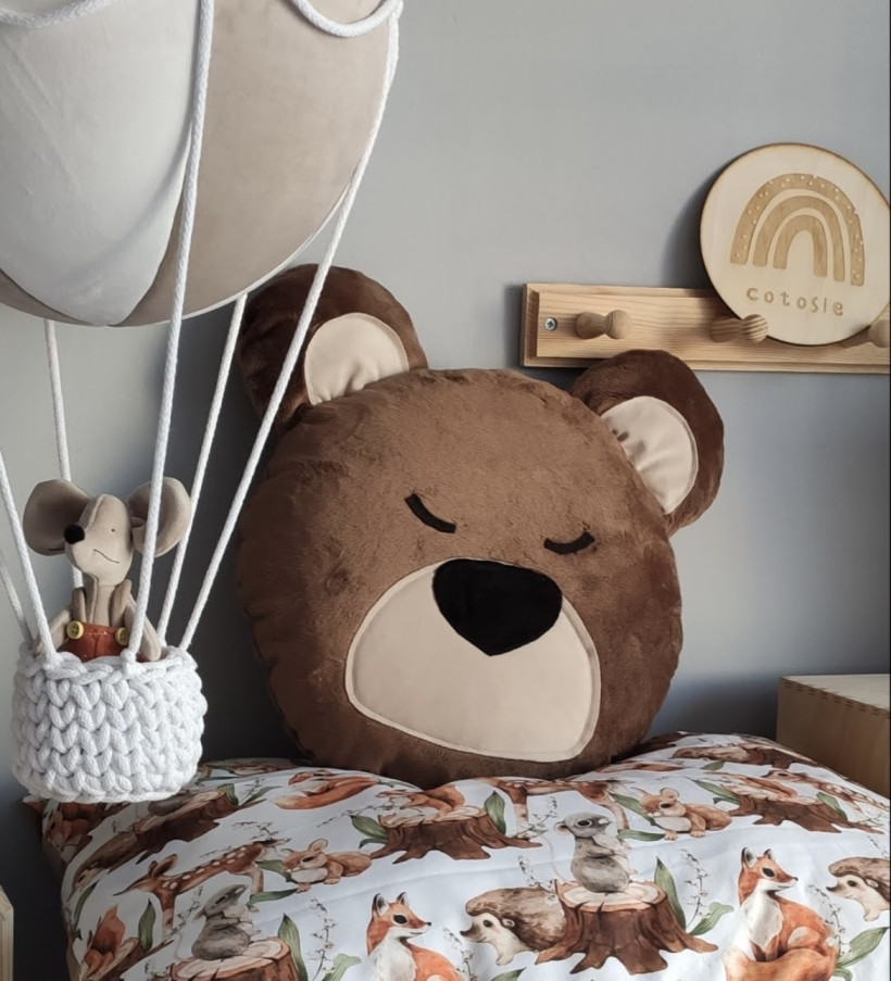 Poduszka dekoracyjna miś