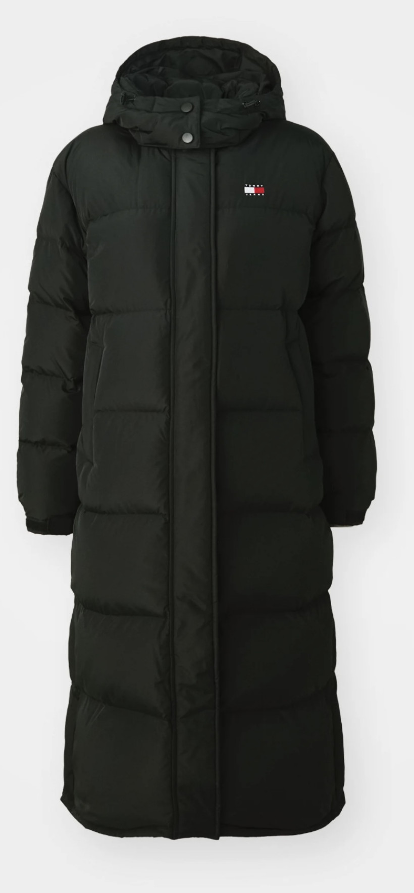 Kurtka Tommy Jeans Alaska Long Puffer  czarna 4XL