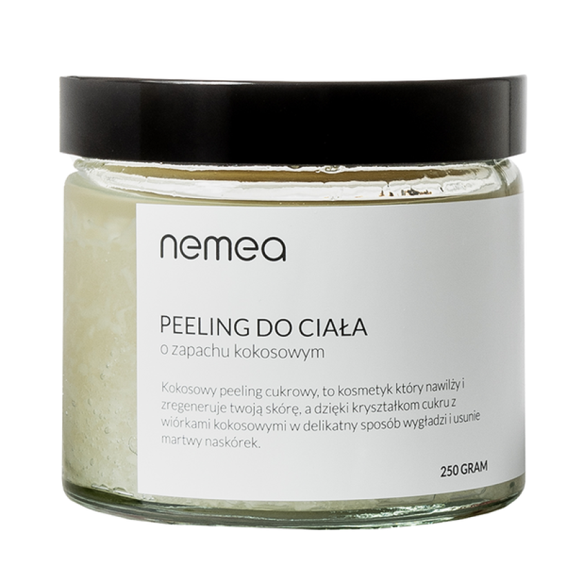 Wygładzający peeling do ciała kokos 250g