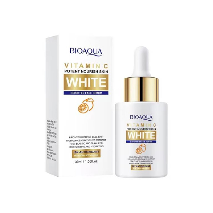BIOAOUA rozświetlające serum do twarzy z witaminą C