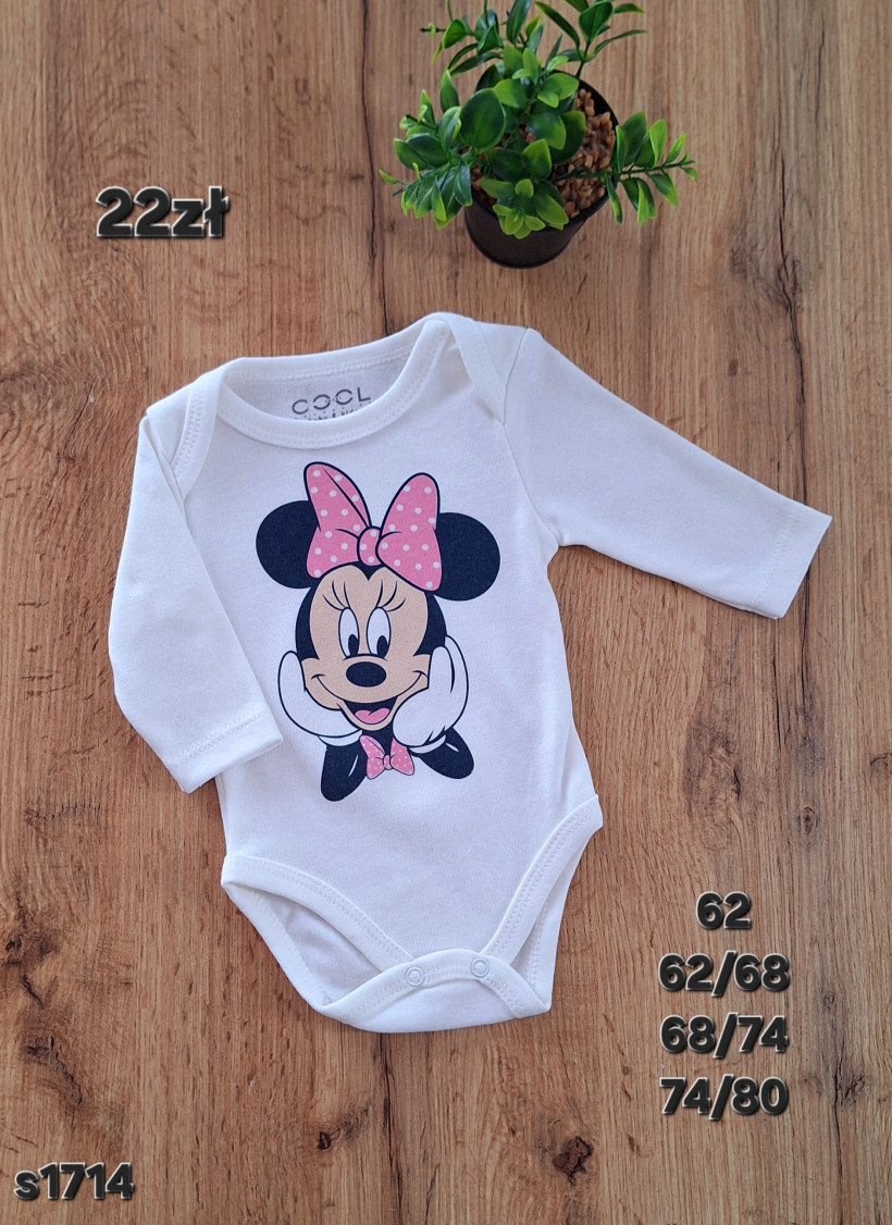 Body białe Minnie