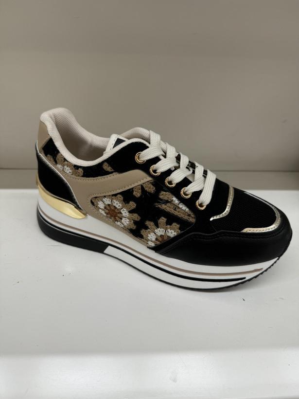 Botasky háčik - čierne