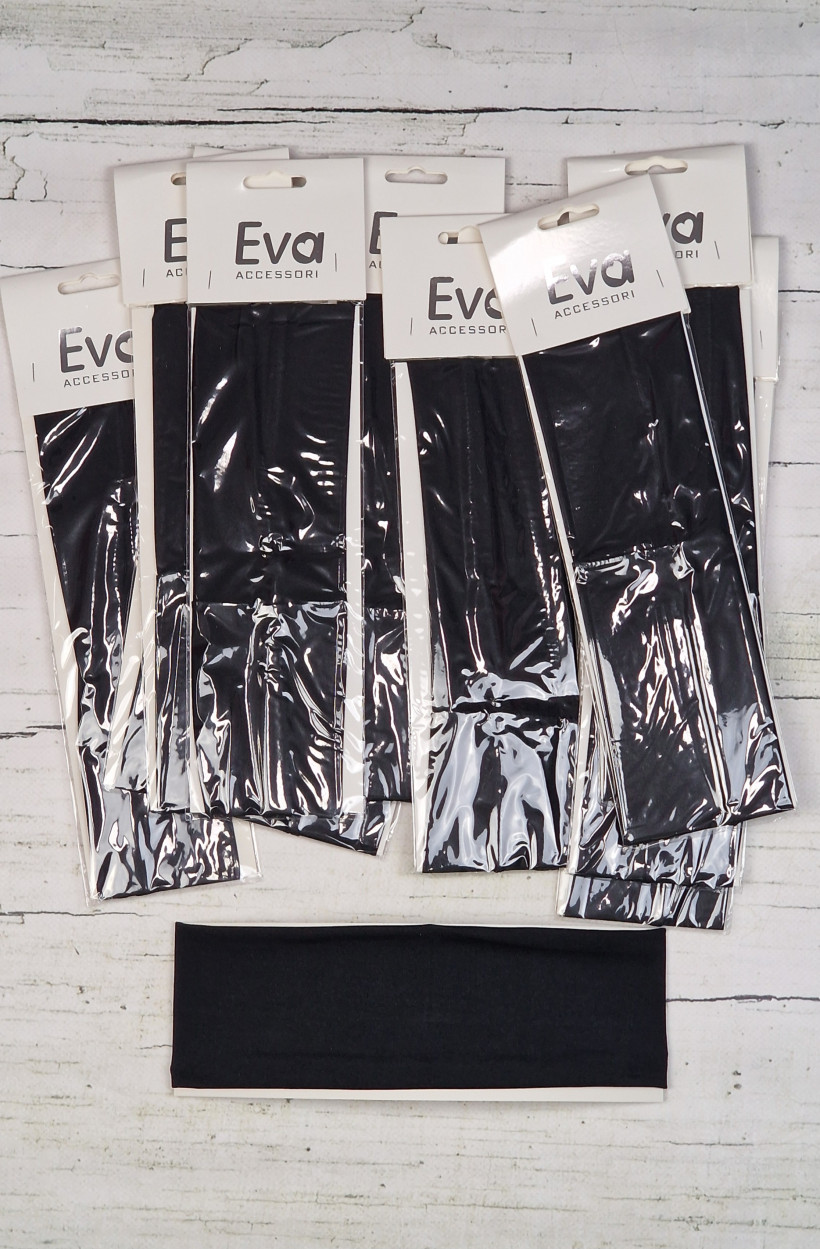 Opaska Eva czarna 7,5cm