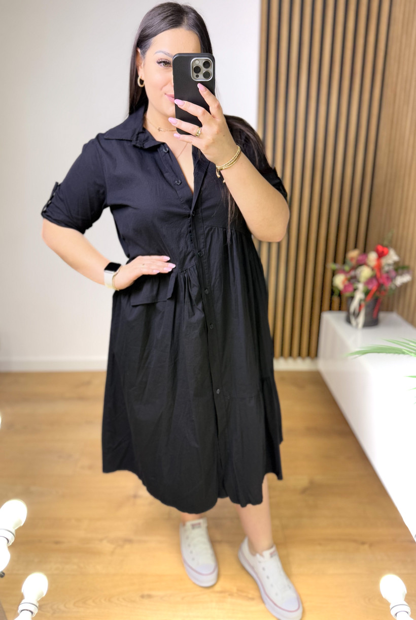Sukienka Cotton  Czarna 