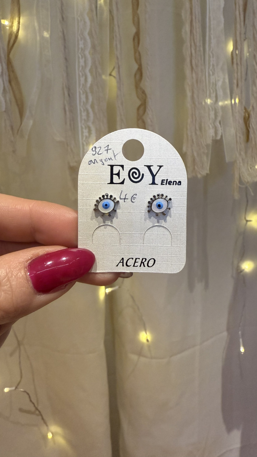 boucle d'oreille œil