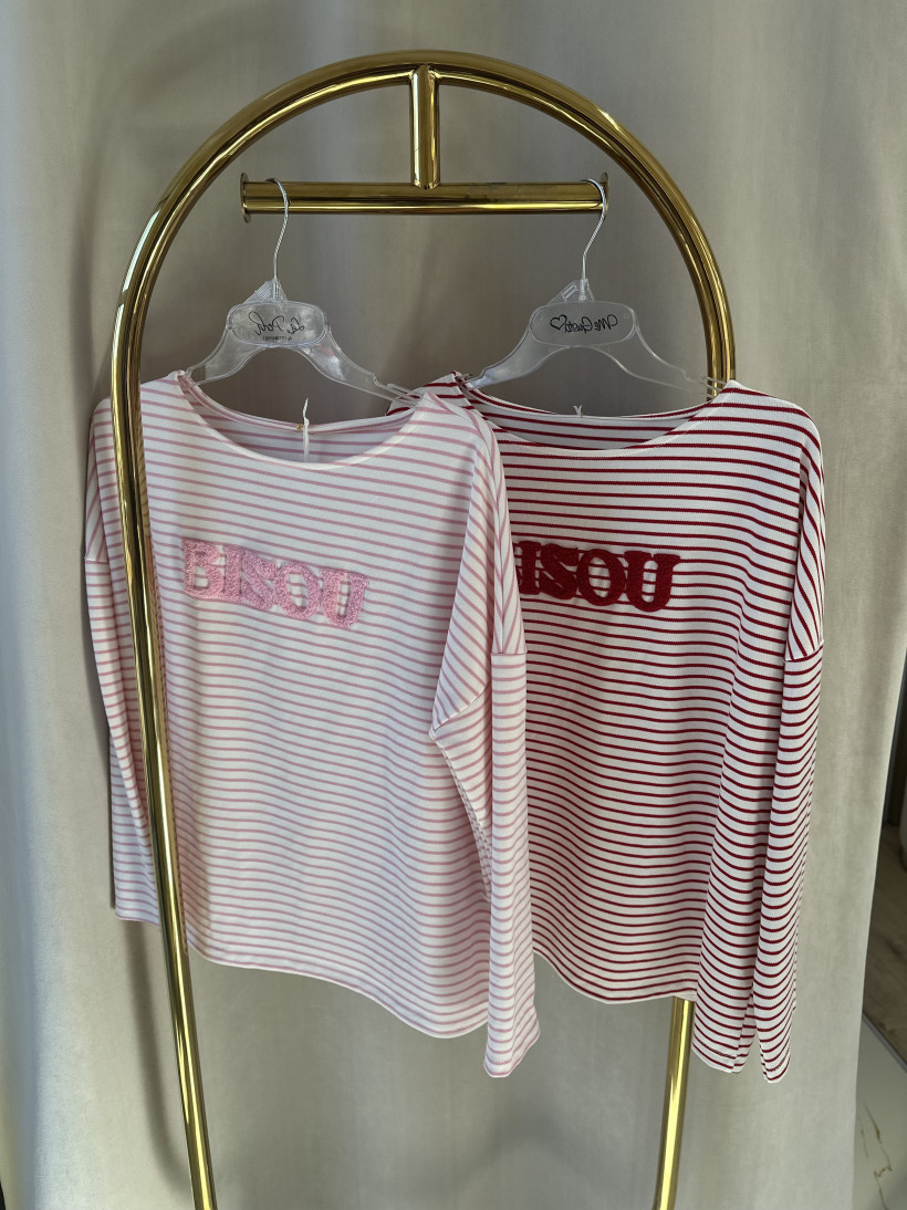 SS BLUZKA PASKI BISOU