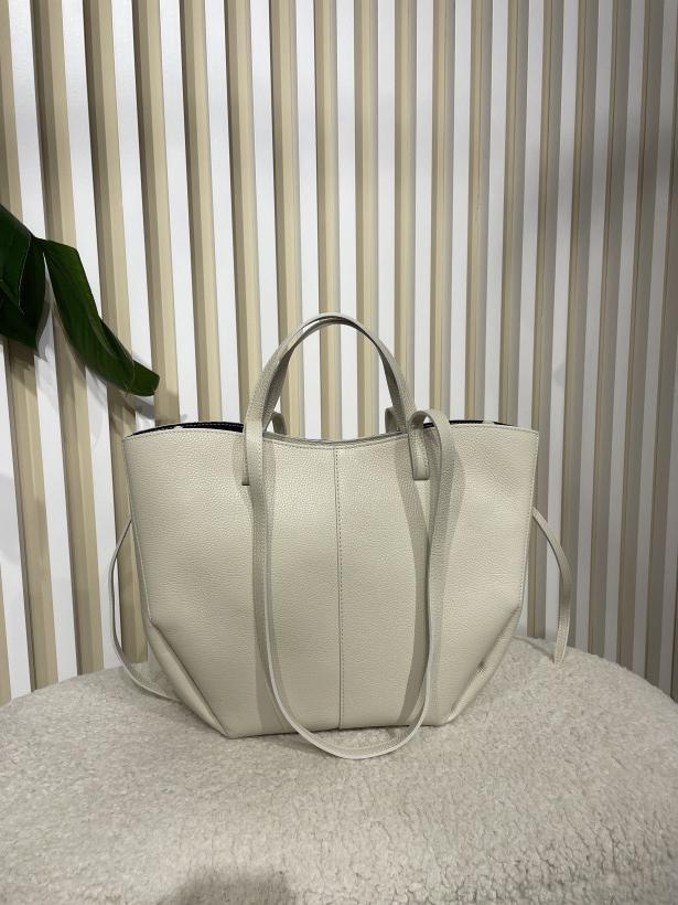 TORBA BEŻ - WNĘTRZE CZARNE