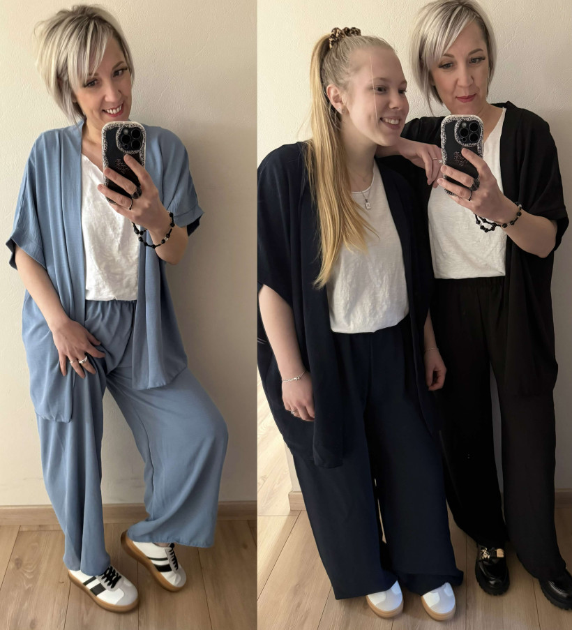 ensemble pantalon/chemise