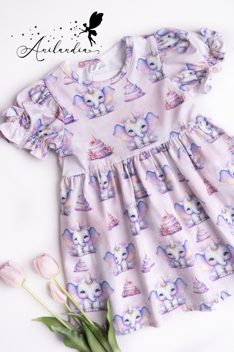 Sukienka Słoniojednorożce Nala