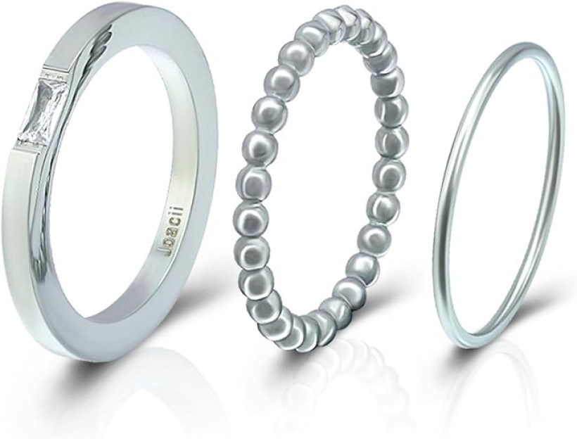 Pierścionki ze stali nierdzewnej R 7