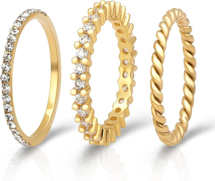 Zestawy pierścionków Joacii Gold R 6