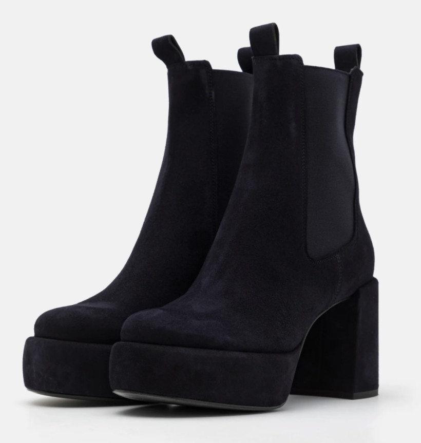 Buty Kennel Schmenger czarne zamszowe 38