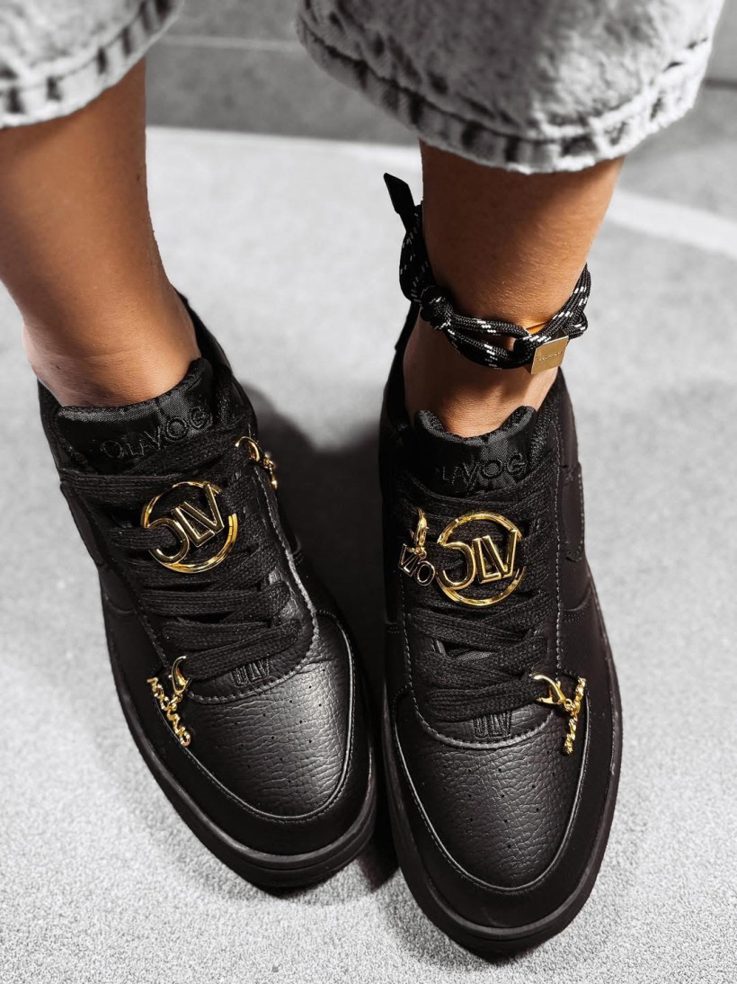 buty HELLY czarne wyprzedaż 