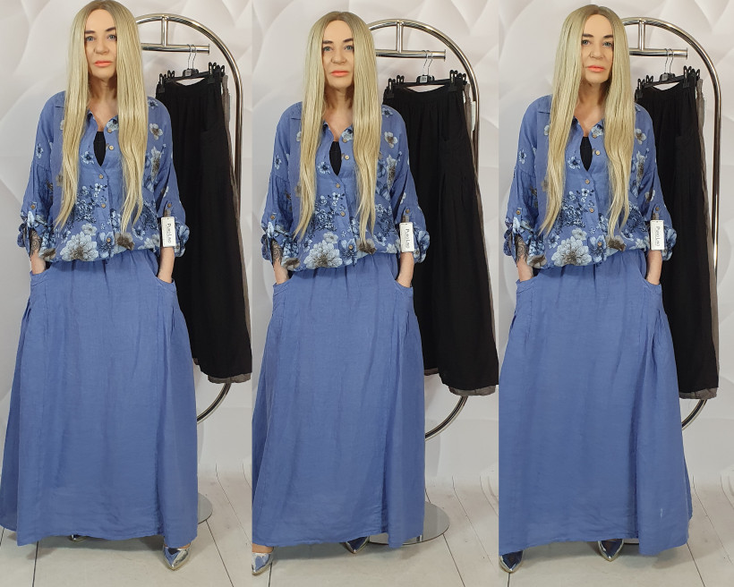 SPÓDNICA LNIANA MARUTA 2556/17032 SWH