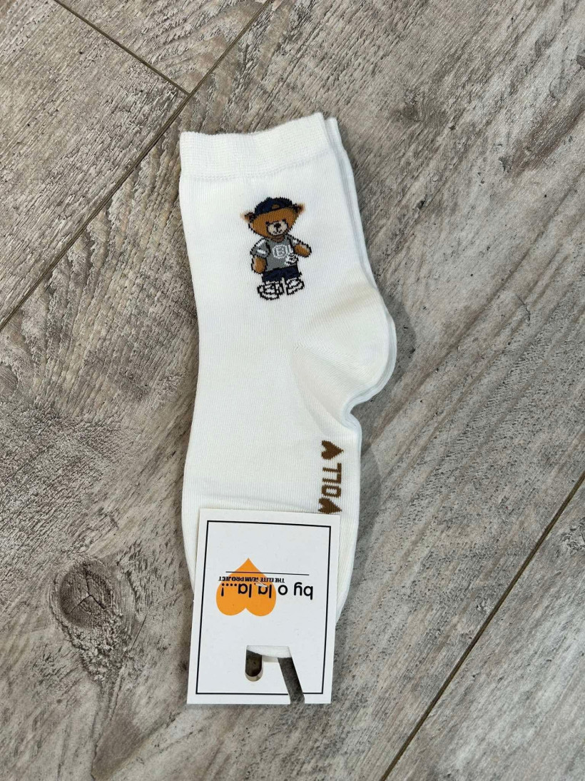 By o la la..! skarpetki z misiem