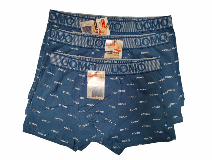 bokserki uomo niebieskie