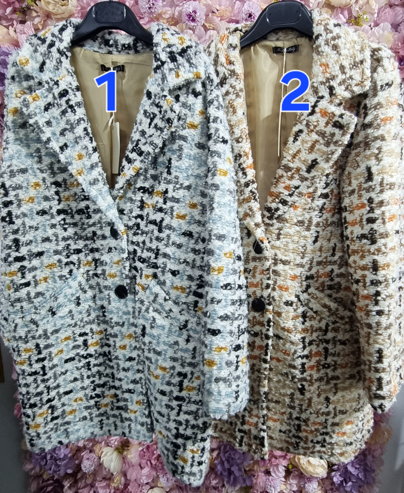 Casaco multicolor malha - selmo 398