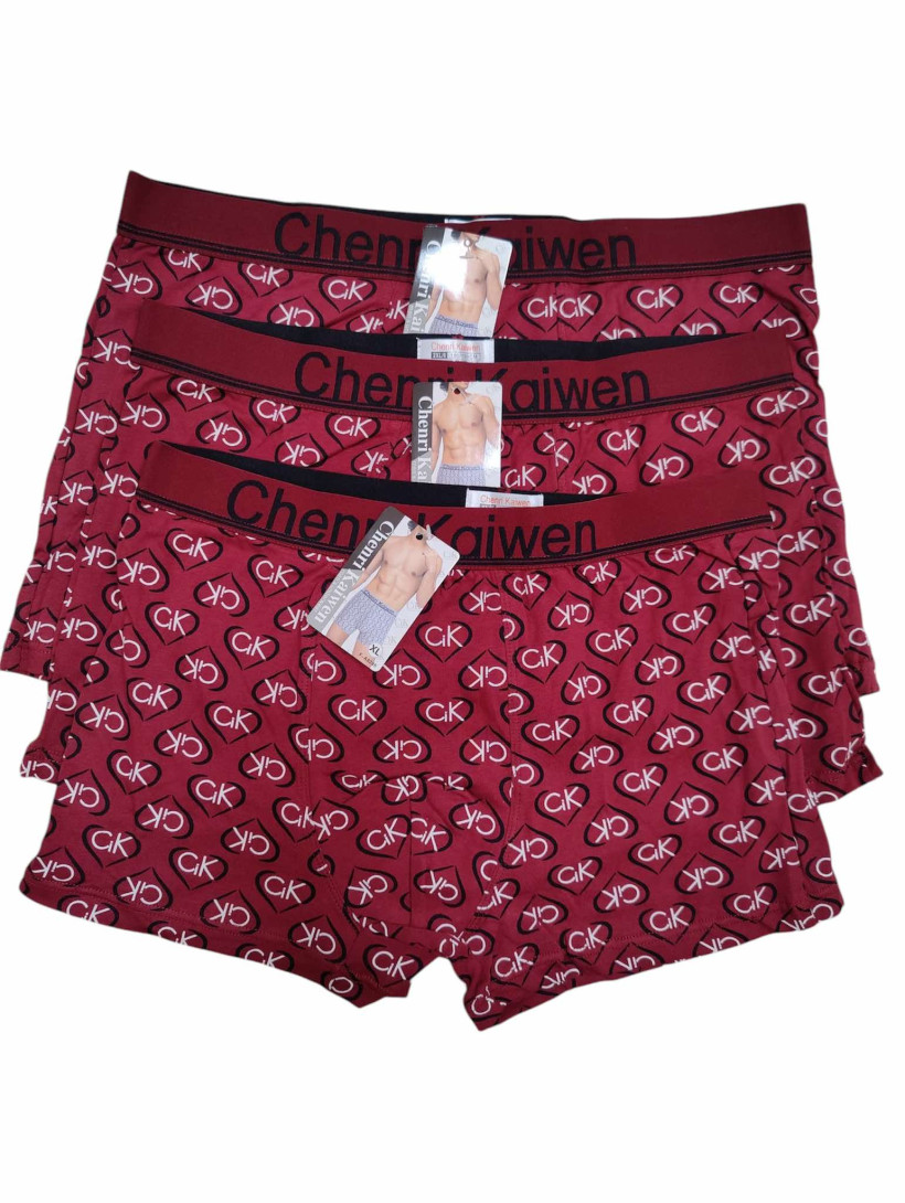bokserki CK bordo