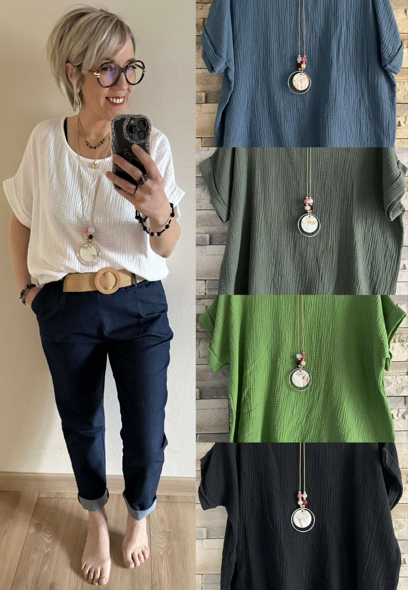 haut + collier