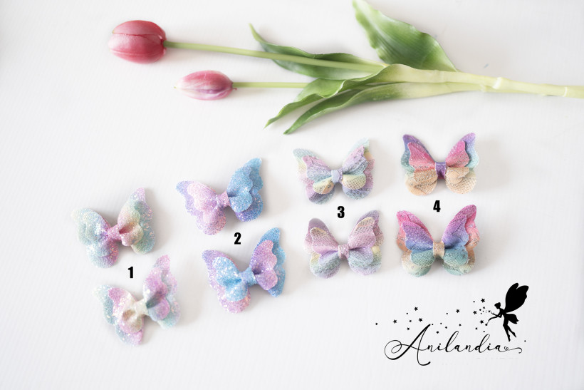 Spinka kolorowe motylki