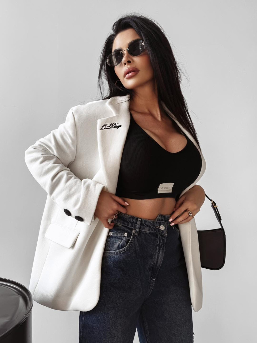 Marynarka śmietana Ola Voga