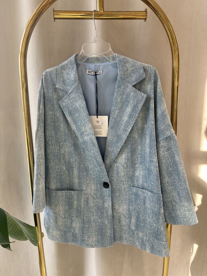 CP MARYNARKA NIEBIESKA MARMUR