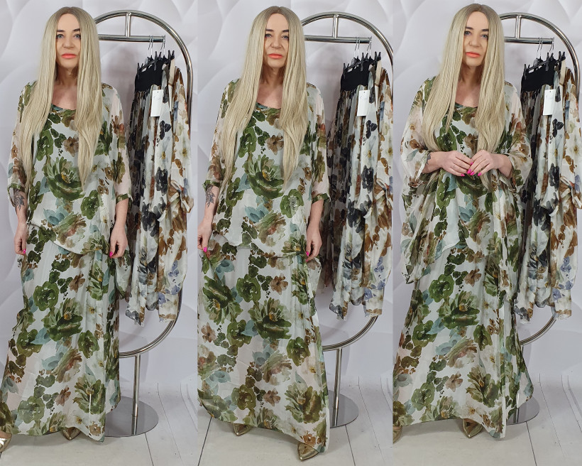 KOMPLET JEDWABNY SILDA  8183/17050 RB15 %PRZECENA