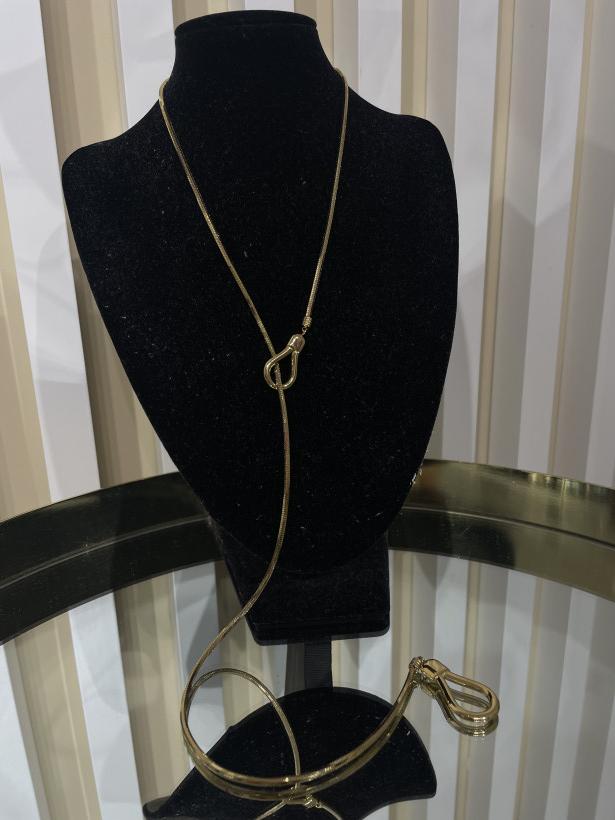 NASZYJNIK ŻMIJKA DWA HACZYKI