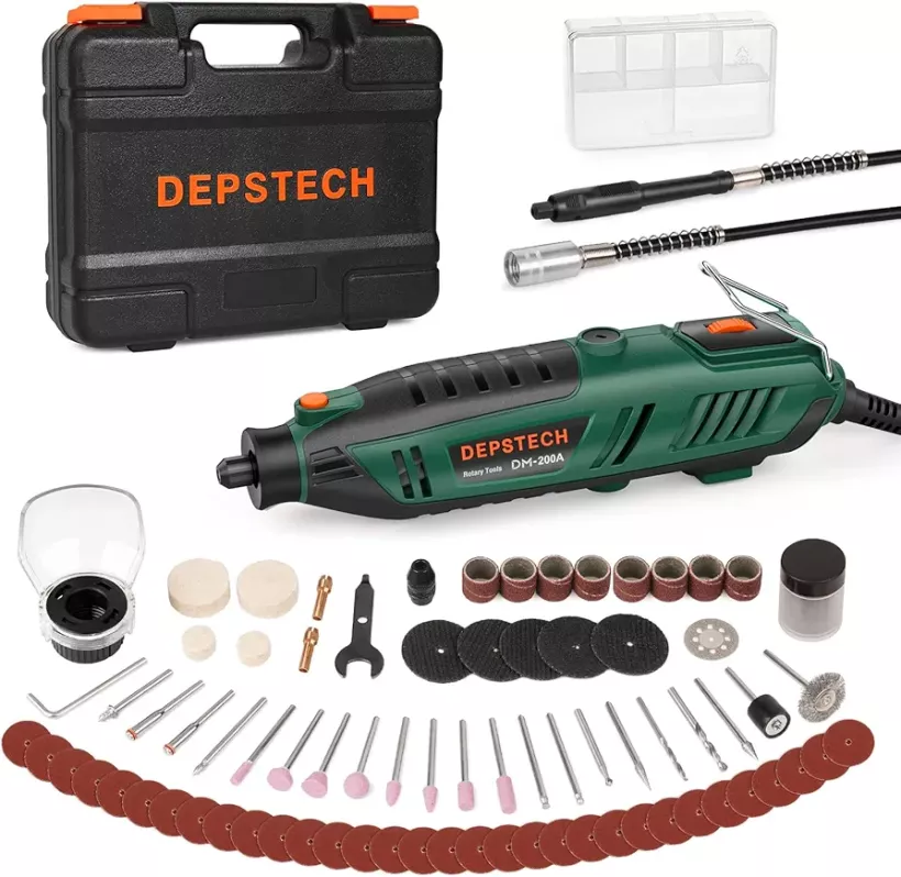 W4 Depstech DM-200A Zestaw narzędzi obrotowych